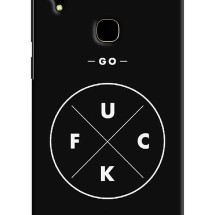 Go Fuck Yourself Vivo V11 Hard Case Back Cover by Casekaro