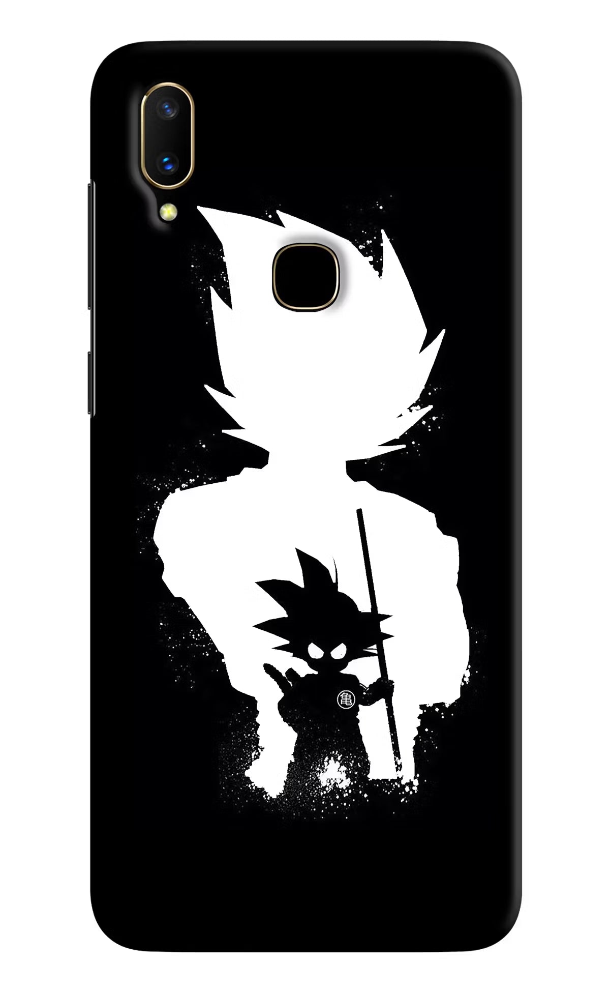Goku Shadow Vivo V11 Hard Case Back Cover by Casekaro