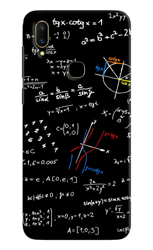 Mathematics Formula Vivo V11 Hard Case Back Cover by Casekaro