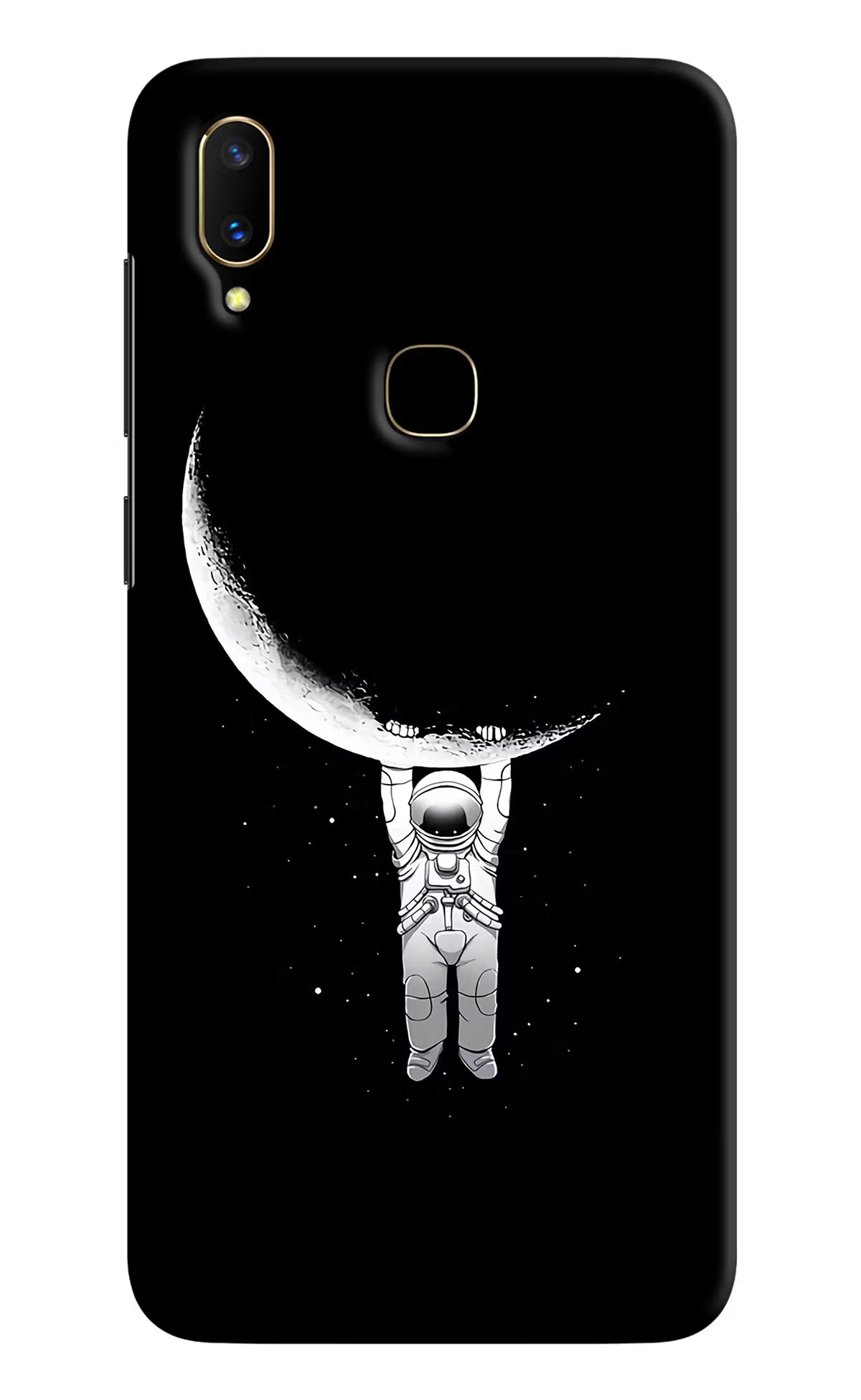 Moon Space Vivo V11 Hard Case Back Cover by Casekaro