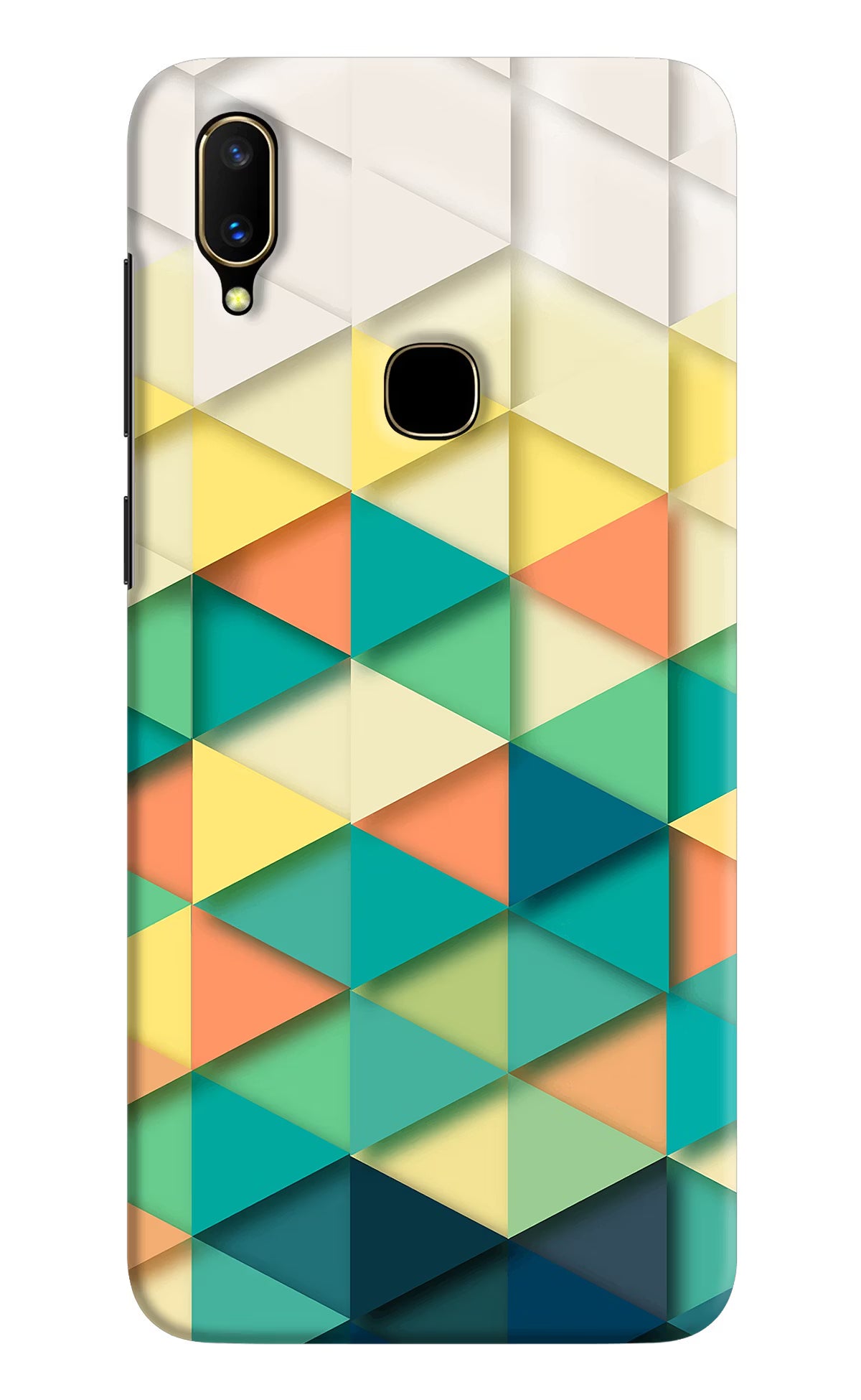 Abstract Vivo V11 Hard Case Back Cover by Casekaro
