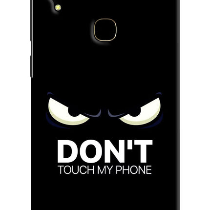 Don'T Touch My Phone Vivo V11 Hard Case Back Cover by Casekaro
