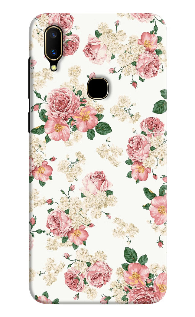Flowers Vivo V11 Hard Case Back Cover by Casekaro