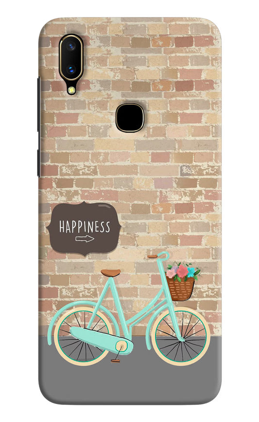 Happiness Artwork Vivo V11 Hard Case Back Cover by Casekaro