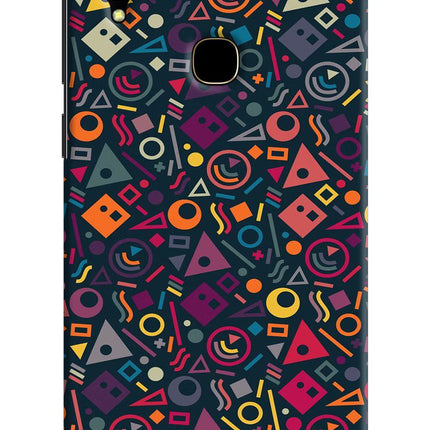 Geometric Abstract Vivo V11 Hard Case Back Cover by Casekaro