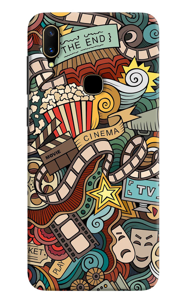 Cinema Abstract Vivo V11 Hard Case Back Cover by Casekaro