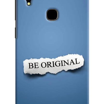 Be Original Vivo V11 Hard Case Back Cover by Casekaro
