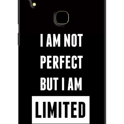 I Am Not Perfect But I Am Limited Edition Vivo V11 Hard Case Back Cover by Casekaro