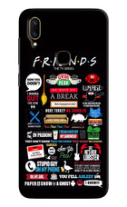FRIENDS Vivo V11 Hard Case Back Cover by Casekaro