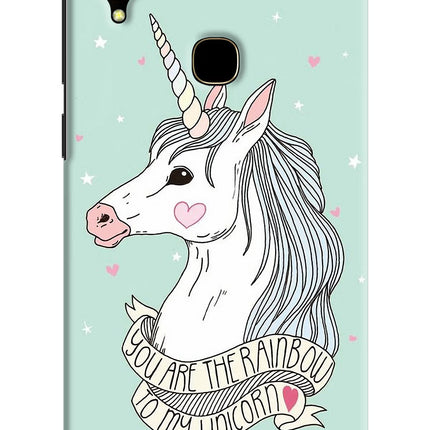 Unicorn Wallpaper Vivo V11 Hard Case Back Cover by Casekaro