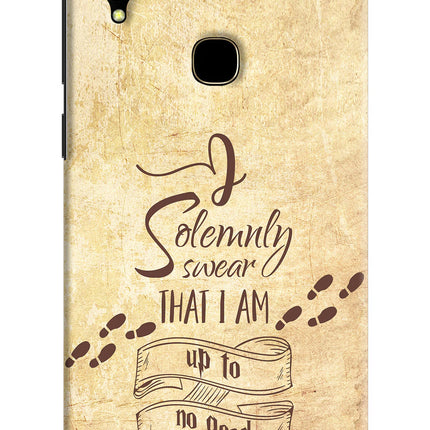 I Solemnly swear that i up to no good Vivo V11 Hard Case Back Cover by Casekaro