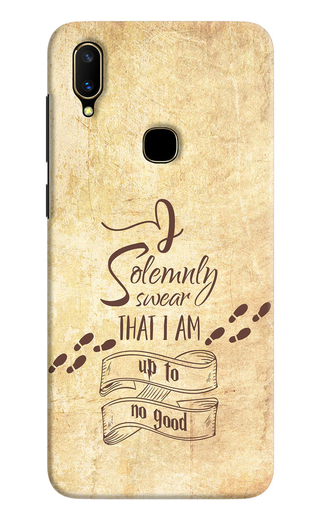 I Solemnly swear that i up to no good Vivo V11 Hard Case Back Cover by Casekaro