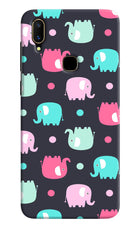 Elephants Vivo V11 Hard Case Back Cover by Casekaro