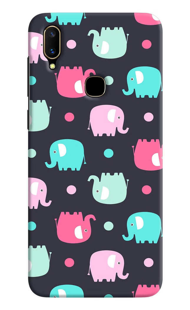 Elephants Vivo V11 Hard Case Back Cover by Casekaro