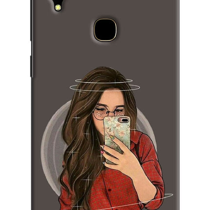 Selfie Queen Vivo V11 Hard Case Back Cover by Casekaro