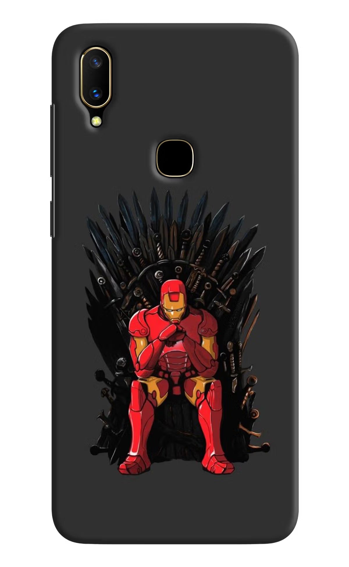 Ironman Throne Vivo V11 Hard Case Back Cover by Casekaro