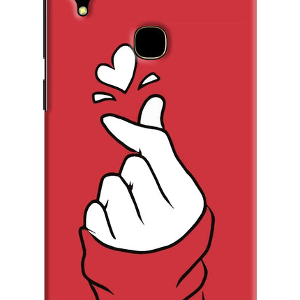 Korean Love Sign Vivo V11 Hard Case Back Cover by Casekaro