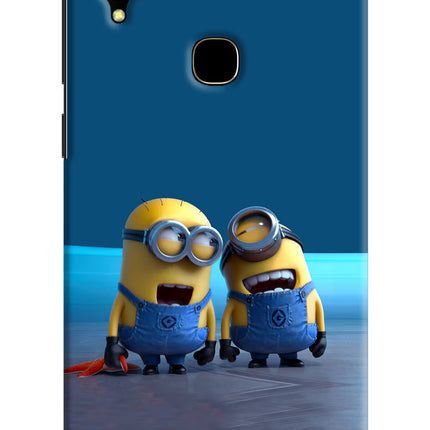 Minion Laughing Vivo V11 Hard Case Back Cover by Casekaro