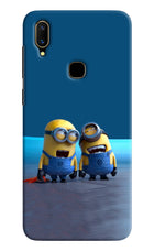 Minion Laughing Vivo V11 Hard Case Back Cover by Casekaro