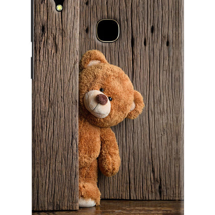 Teddy Wooden Vivo V11 Hard Case Back Cover by Casekaro