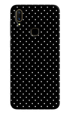 White Dots Vivo V11 Hard Case Back Cover by Casekaro