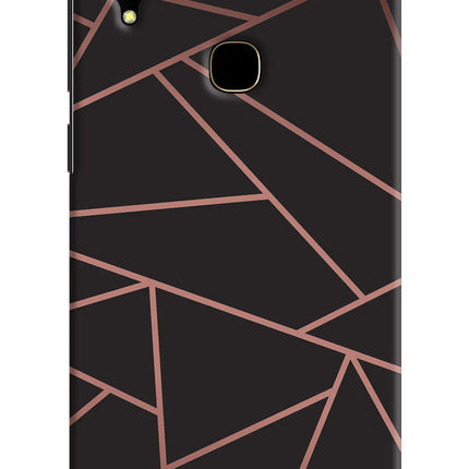 Geometric Pattern Vivo V11 Hard Case Back Cover by Casekaro