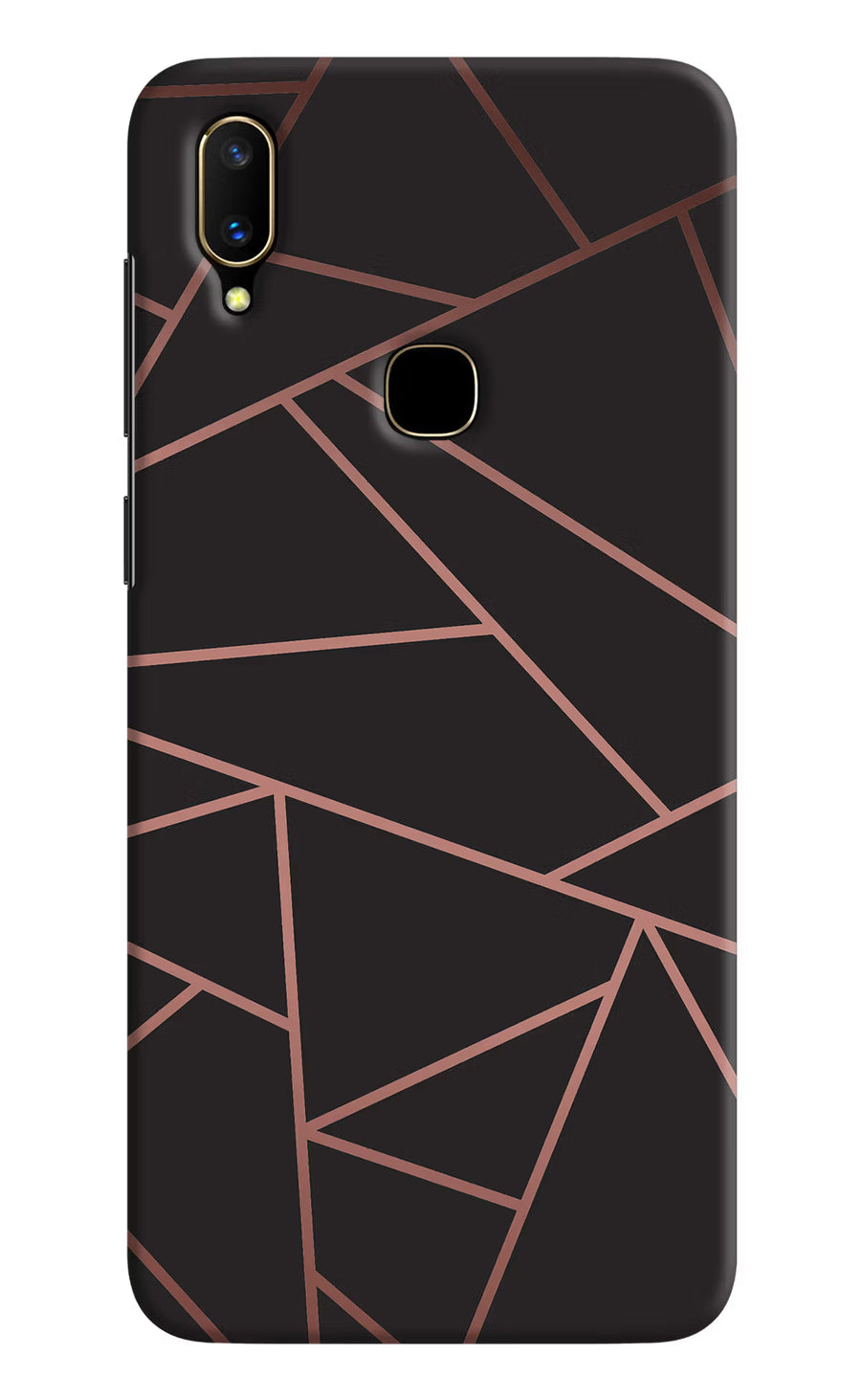 Geometric Pattern Vivo V11 Back Cover, Hard case