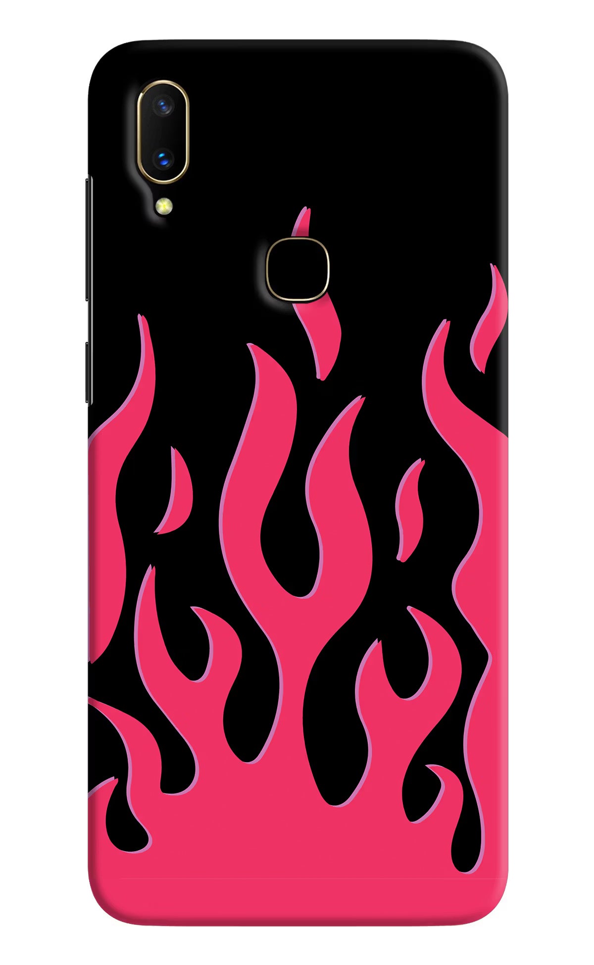 Fire Flames Vivo V11 Hard Case Back Cover by Casekaro