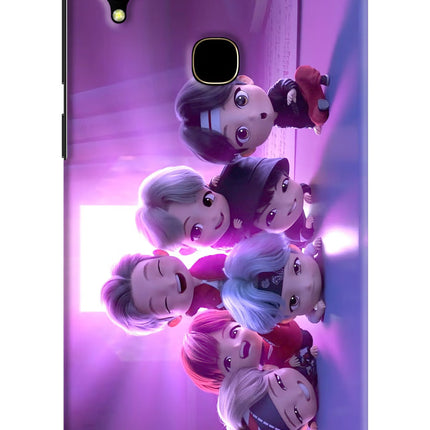 BTS Chibi Vivo V11 Hard Case Back Cover by Casekaro