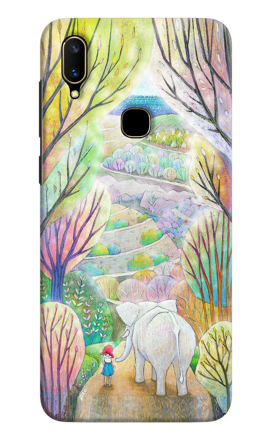 Nature Painting Vivo V11 Hard Case Back Cover by Casekaro