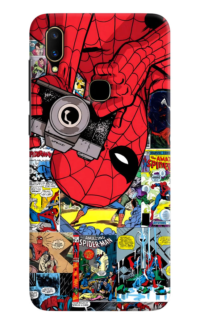 Spider Man Vivo V11 Hard Case Back Cover by Casekaro
