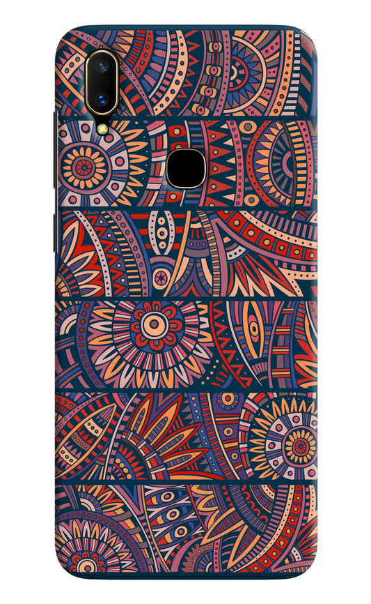 African Culture Design Vivo V11 Hard Case Back Cover by Casekaro