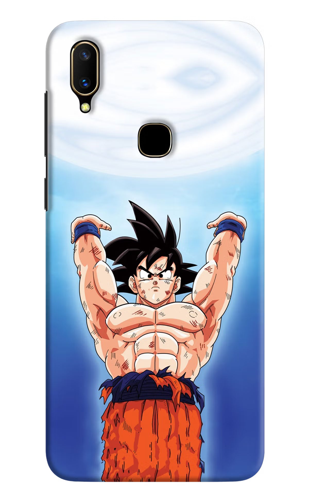 Goku Power Vivo V11 Hard Case Back Cover by Casekaro