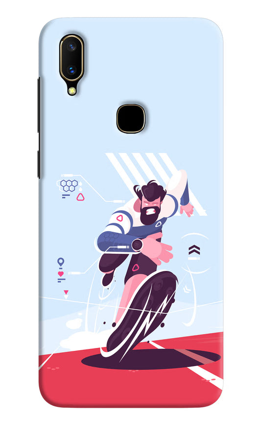 Run Pro Vivo V11 Hard Case Back Cover by Casekaro