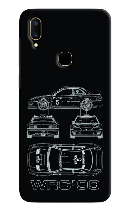 WRC'99 Vivo V11 Hard Case Back Cover by Casekaro