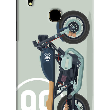 Classic Cafe Racer 99 Vivo V11 Hard Case Back Cover by Casekaro