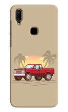 Desert Classic Drive Vivo V11 Hard Case Back Cover by Casekaro