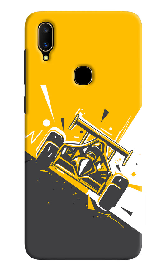 Track King Vivo V11 Hard Case Back Cover by Casekaro