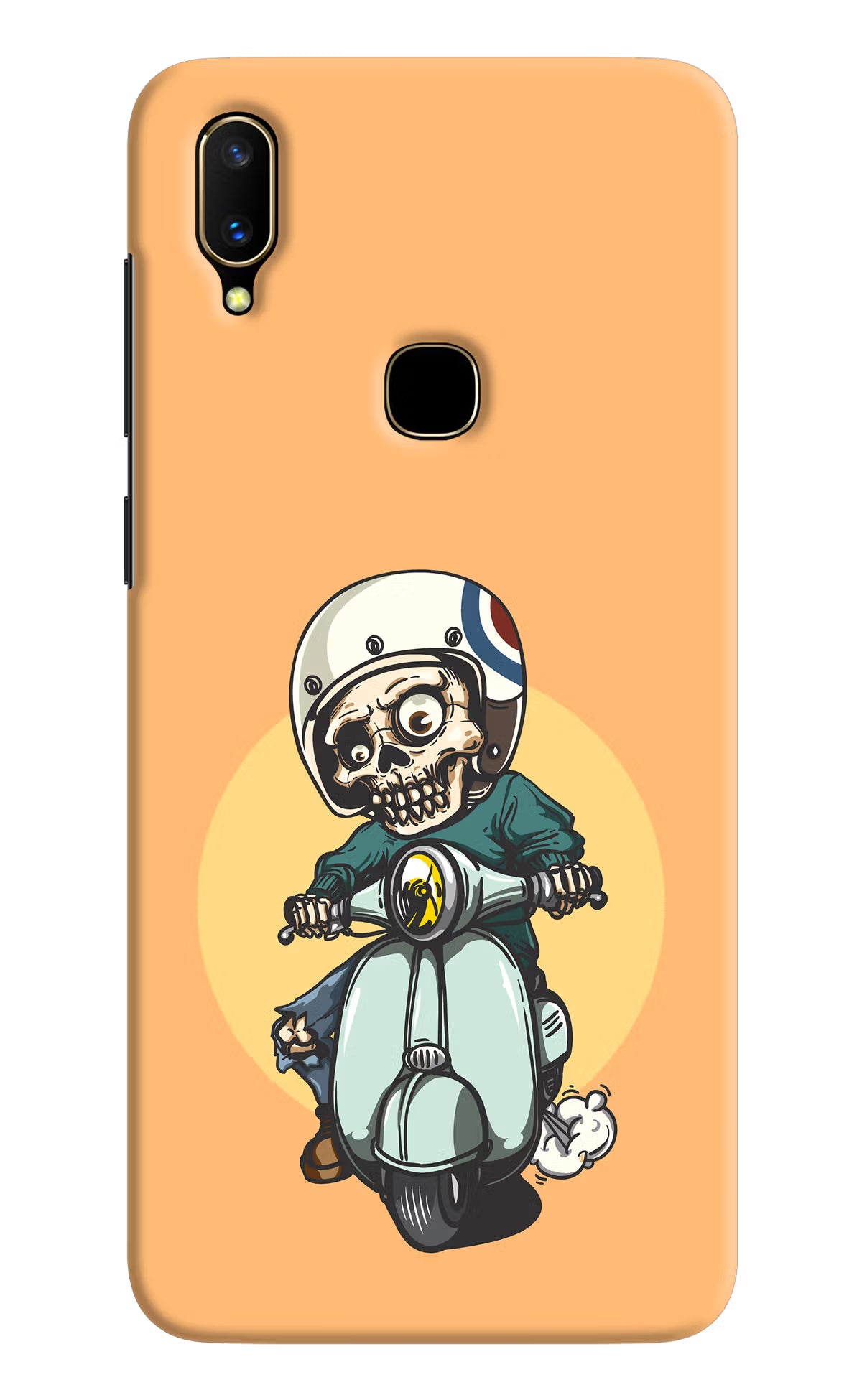Undead Biker Vivo V11 Hard Case Back Cover by Casekaro