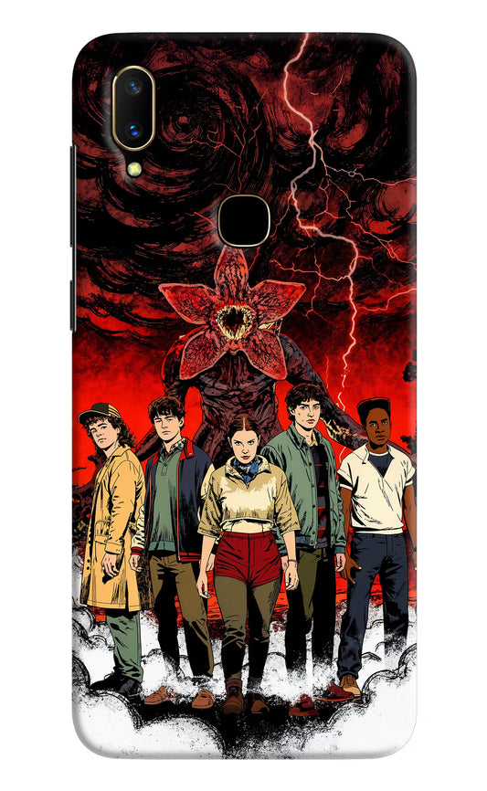 Ordinary Things Characters Vivo V11 Hard Case Back Cover by Casekaro