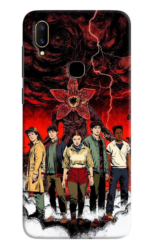 Ordinary Things Characters Vivo V11 Hard Case Back Cover by Casekaro