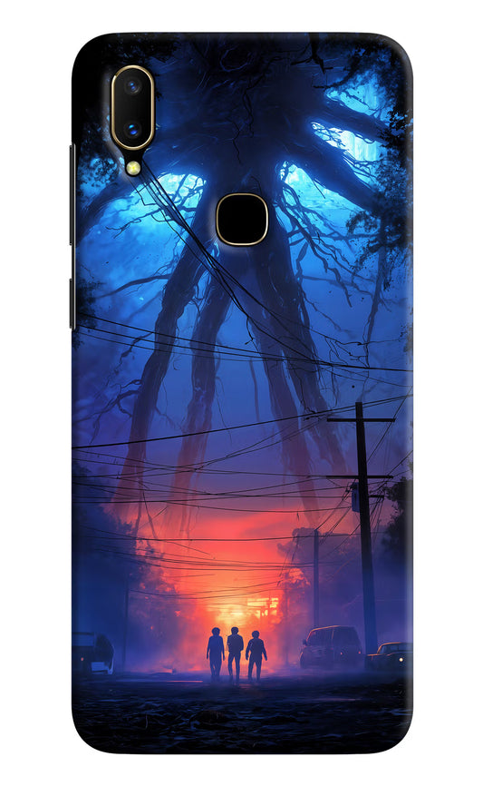 Ordinary Things Shadow Vivo V11 Hard Case Back Cover by Casekaro
