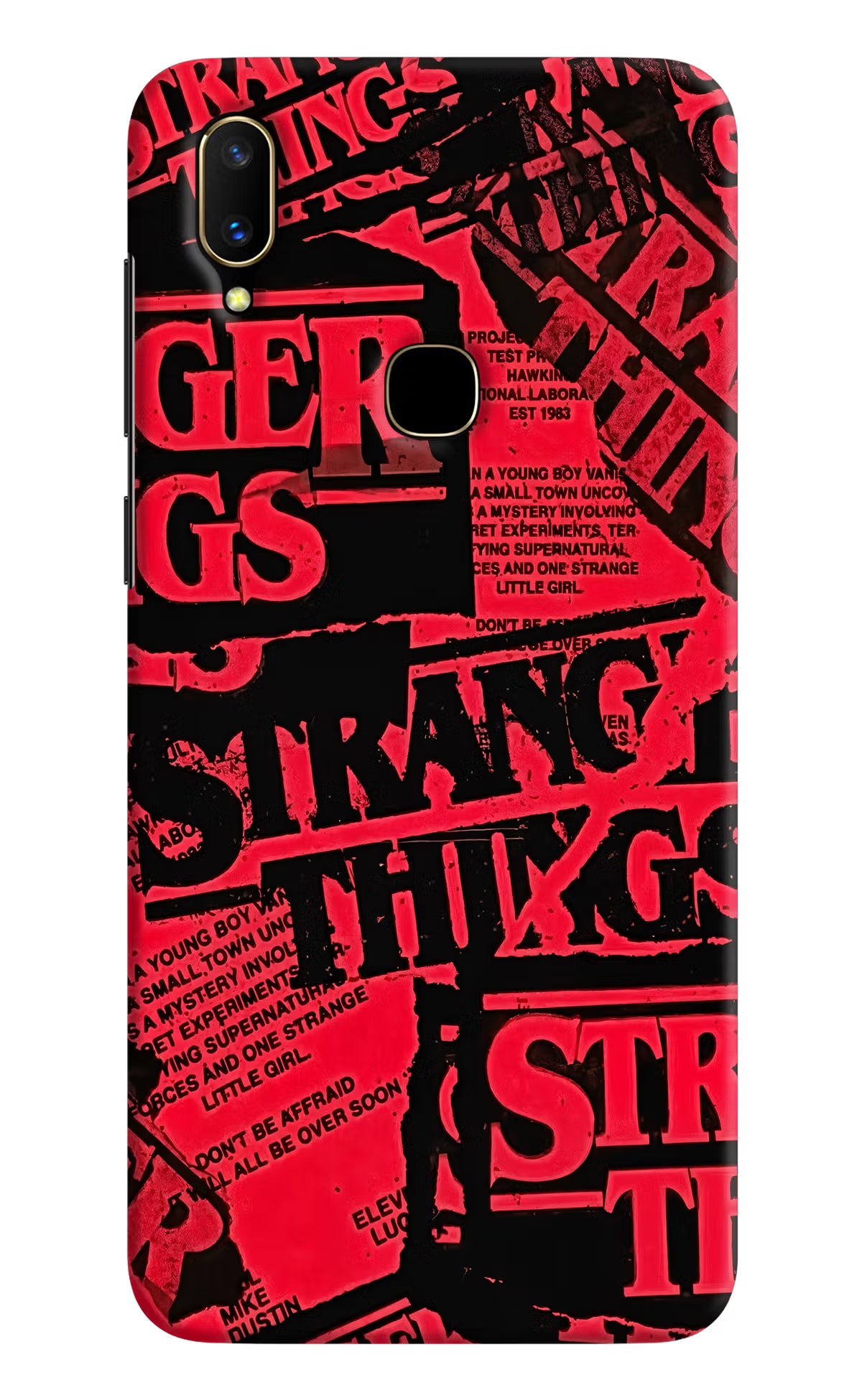 Ordinary Things Vivo V11 Hard Case Back Cover by Casekaro