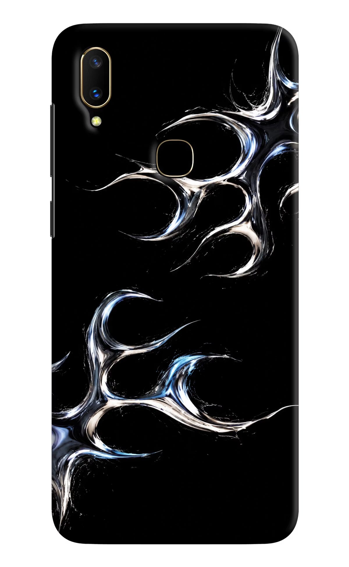 Chrome Tribal Vivo V11 Hard Case Back Cover by Casekaro