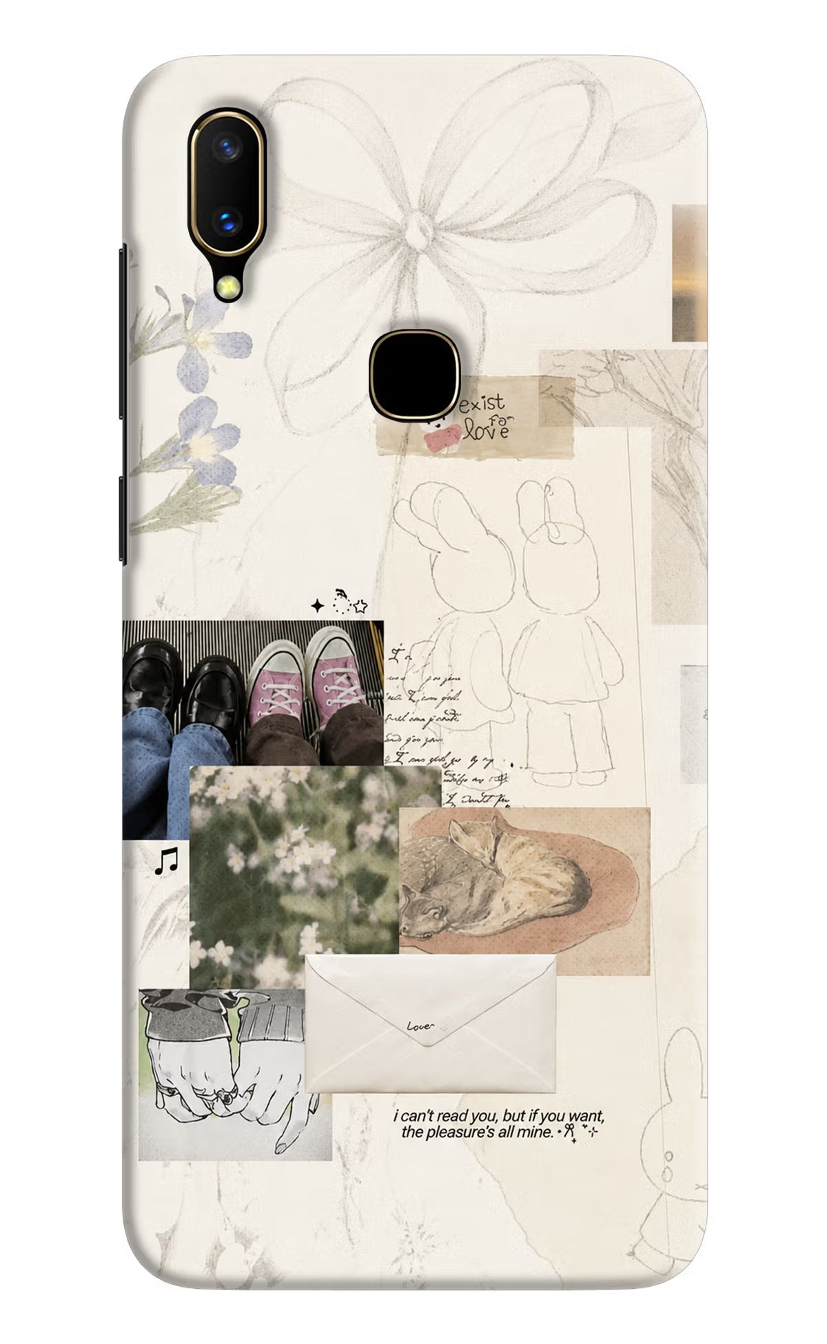 Soft Aesthetic Vivo V11 Back Cover