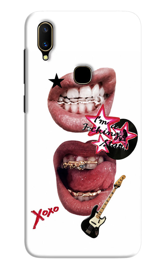 Rockstar Vivo V11 Hard Case Back Cover by Casekaro