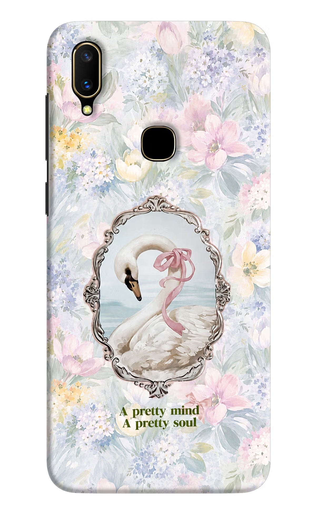 Pretty Mind Pretty Soul Vivo V11 Back Cover