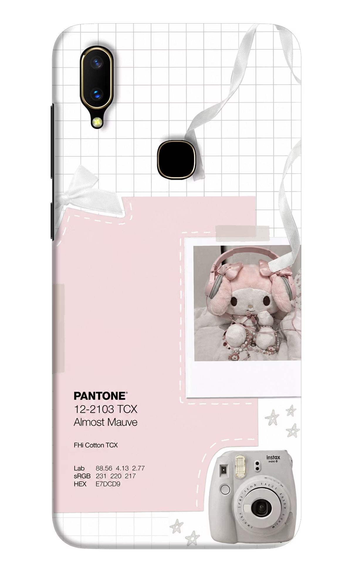 Pantone Asthetic Vivo V11 Back Cover