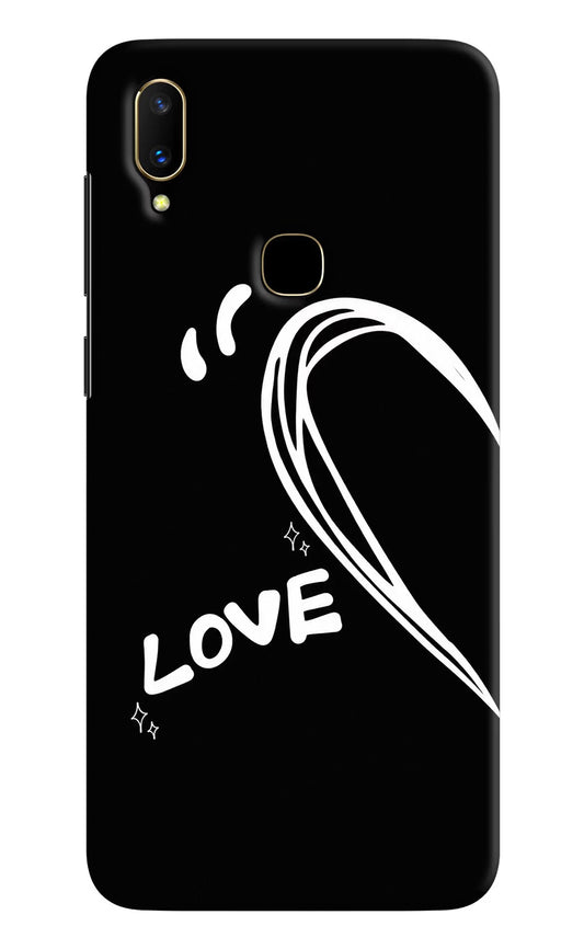 Love Line Vivo V11 Hard Case Back Cover by Casekaro