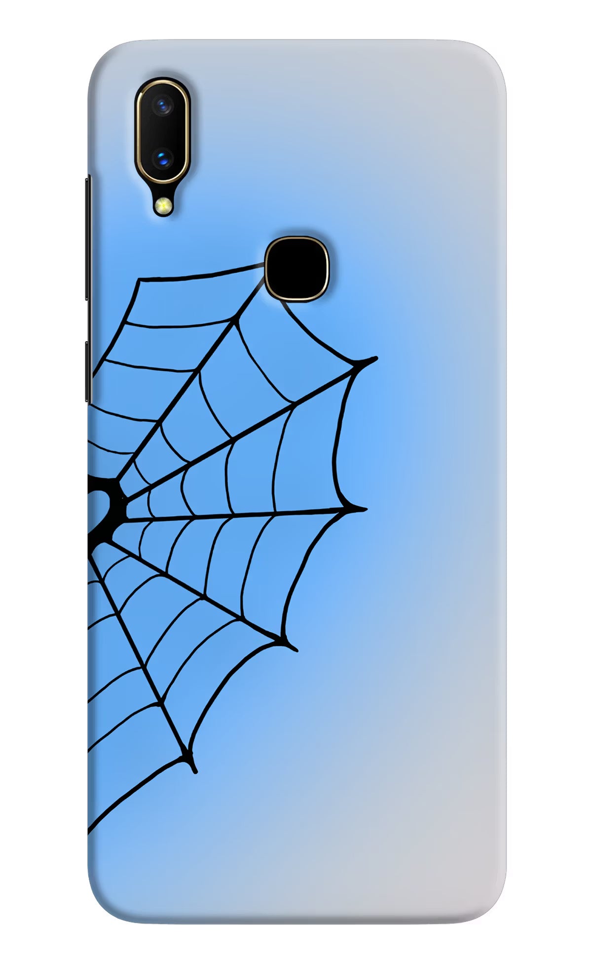 Blue Web Vivo V11 Back Cover